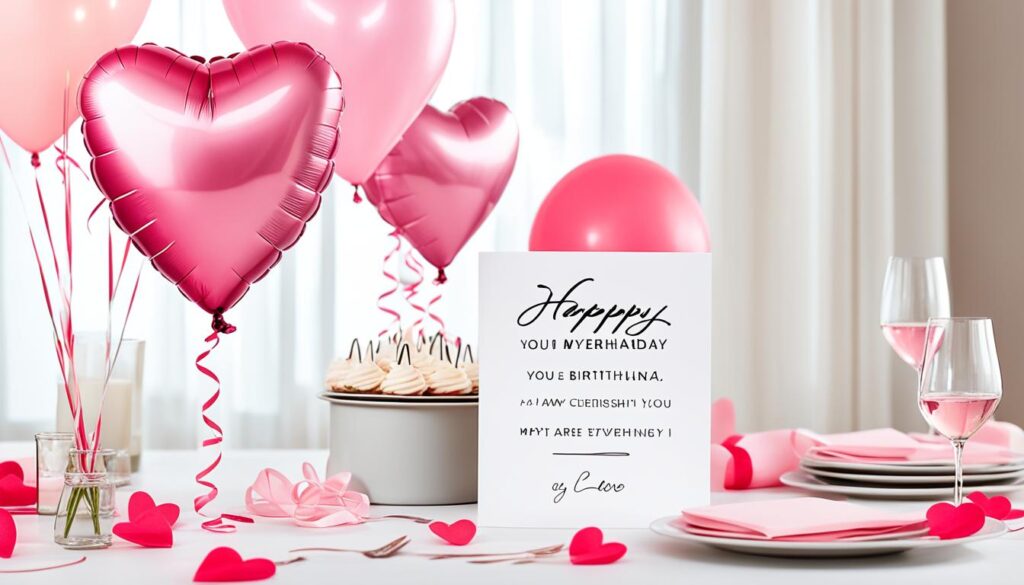 romantic birthday wishes for wife images