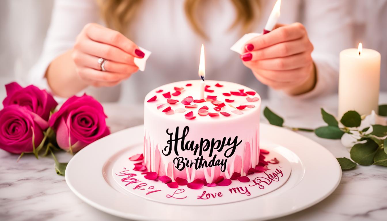 romantic birthday wishes for wife images